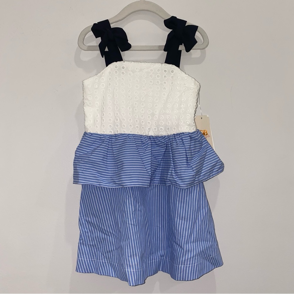 Eyelet Lace Ruffle Dress - Picture 3 of 8